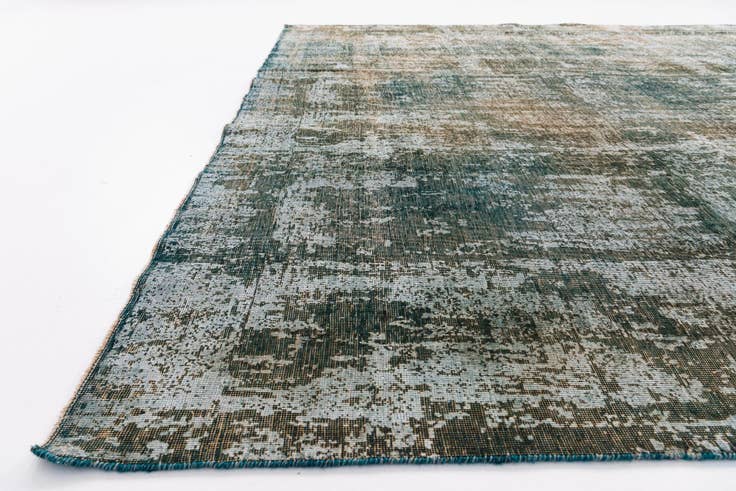 Detail image of 9' 7 x 12' 4 Hand Knotted Ultra Vintage Persian Wool Rug