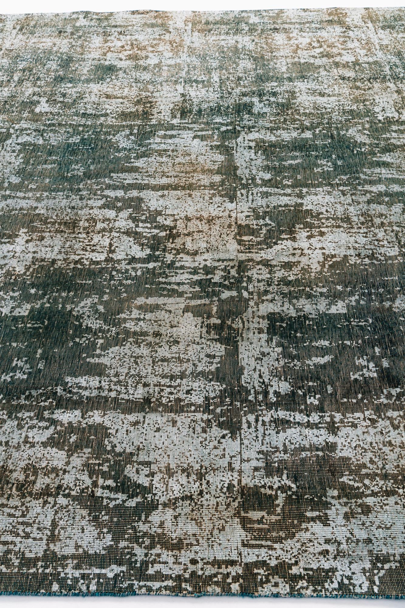 9' 7 x 12' 4 Hand Knotted Ultra Vintage Persian Wool Rug
