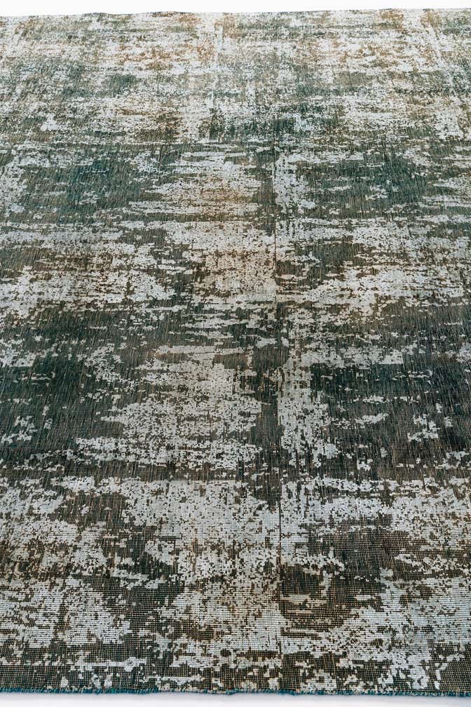 9' 7 x 12' 4 Hand Knotted Ultra Vintage Persian Wool Rug