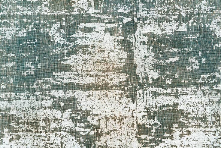 Detail image of 9' 7 x 12' 4 Hand Knotted Ultra Vintage Persian Wool Rug