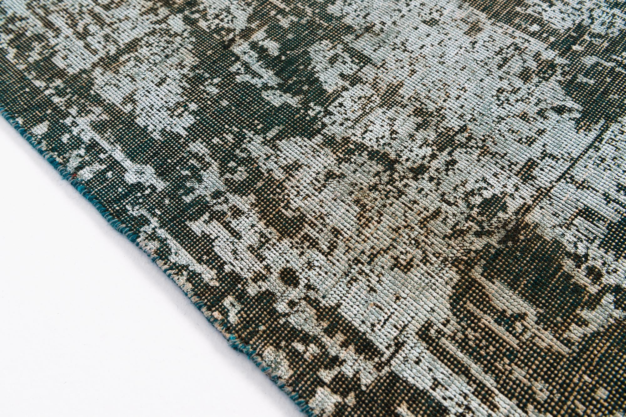 9' 7 x 12' 4 Hand Knotted Ultra Vintage Persian Wool Rug