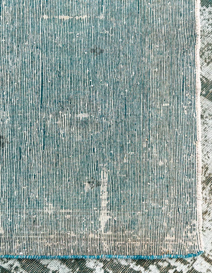 Detail image of 9' 7 x 12' 4  Hand Knotted Ultra Vintage Persian Wool Rug