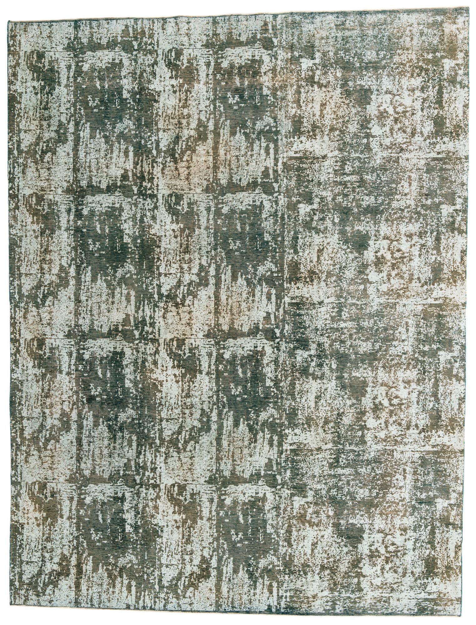9' 7 x 12' 4 Hand Knotted Ultra Vintage Persian Wool Rug