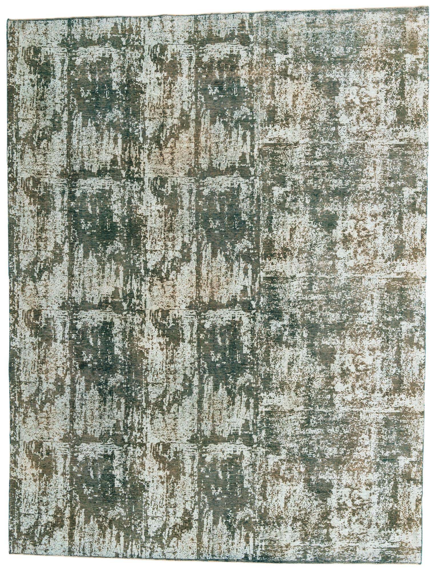 9' 7 x 12' 4 Hand Knotted Ultra Vintage Persian Wool Rug