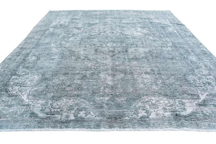 8' 4 x 10' 4 Hand Knotted Ultra Vintage Persian Wool Rug