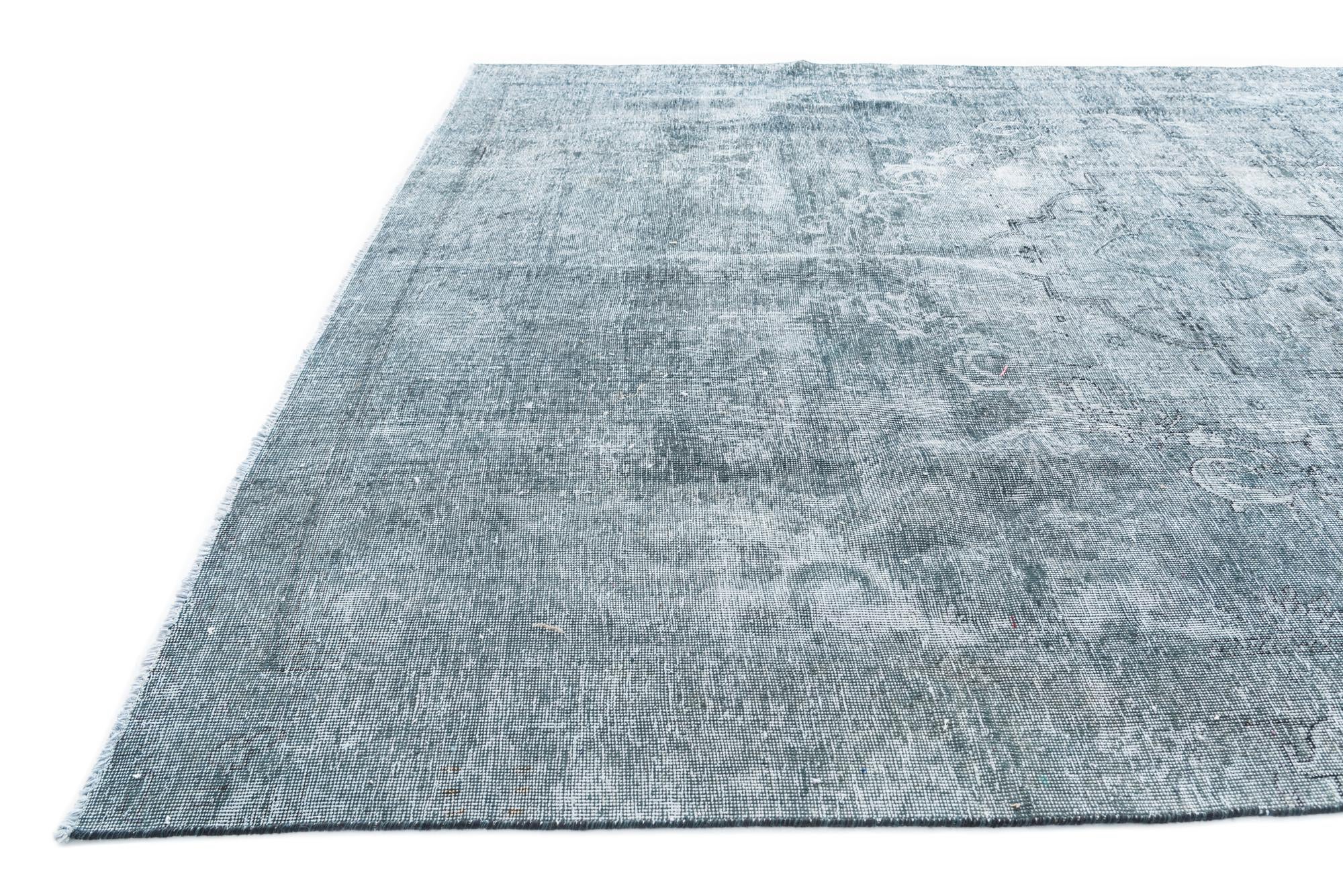 8' 4 x 10' 4 Hand Knotted Ultra Vintage Persian Wool Rug