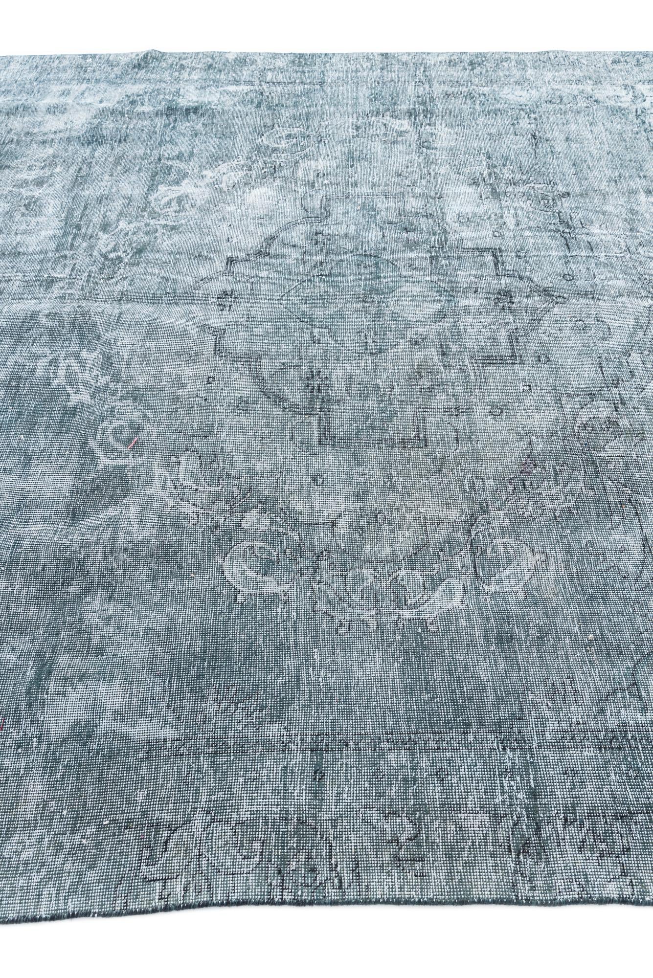 8' 4 x 10' 4 Hand Knotted Ultra Vintage Persian Wool Rug