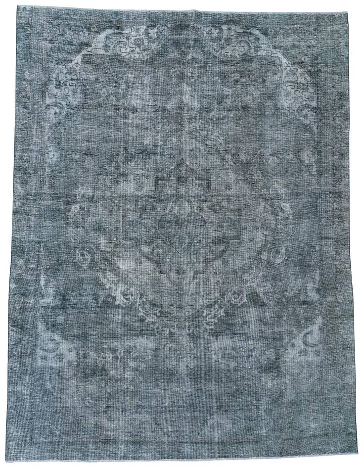 Detail image of 8' 4 x 10' 4 Hand Knotted Ultra Vintage Persian Wool Rug