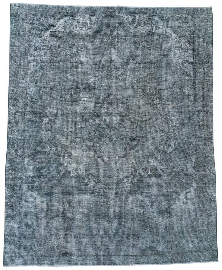 Detail image of 8' 4 x 10' 4 Hand Knotted Ultra Vintage Persian Wool Rug