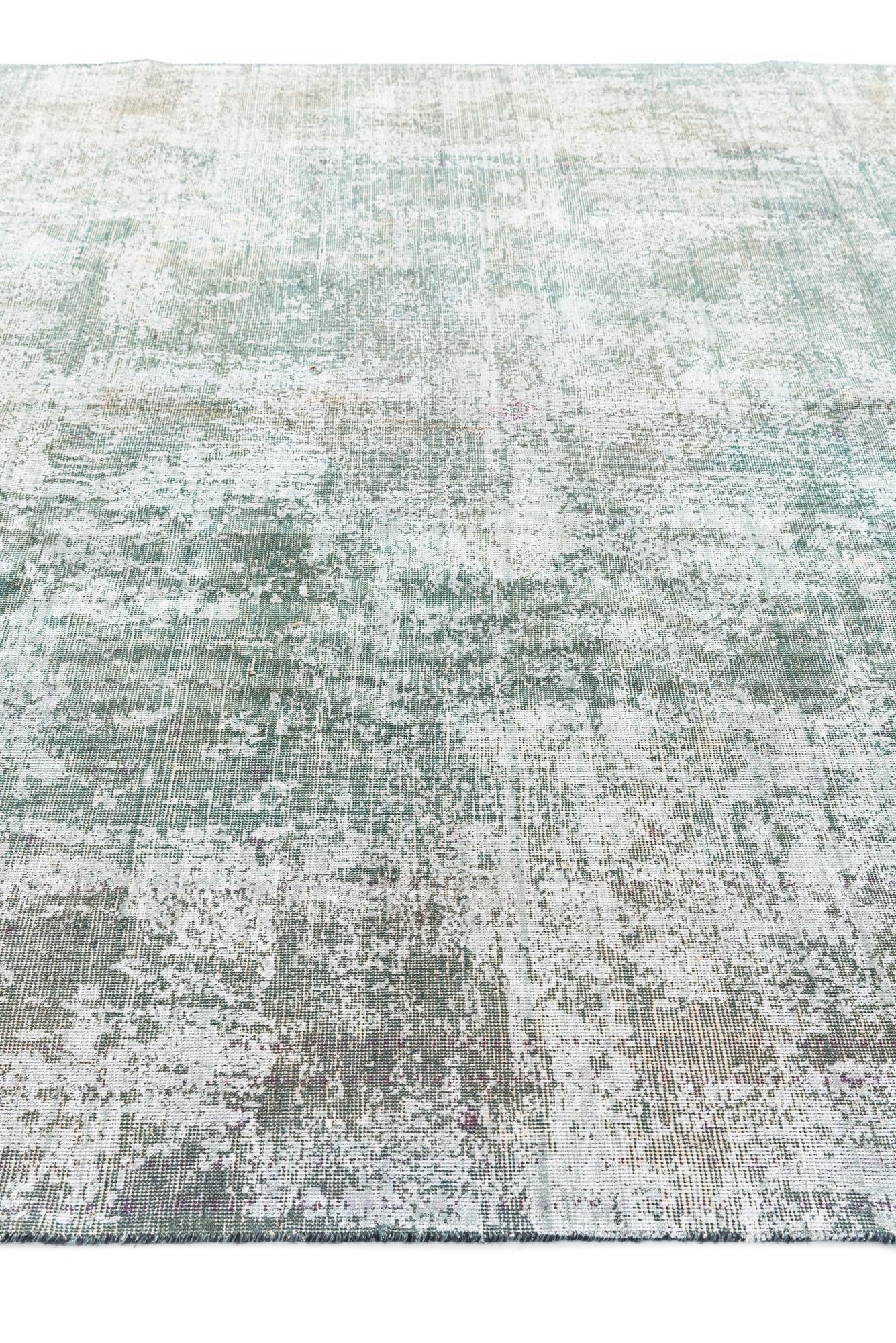 7' 9 x 10' 7 Hand Knotted Ultra Vintage Persian Wool Rug