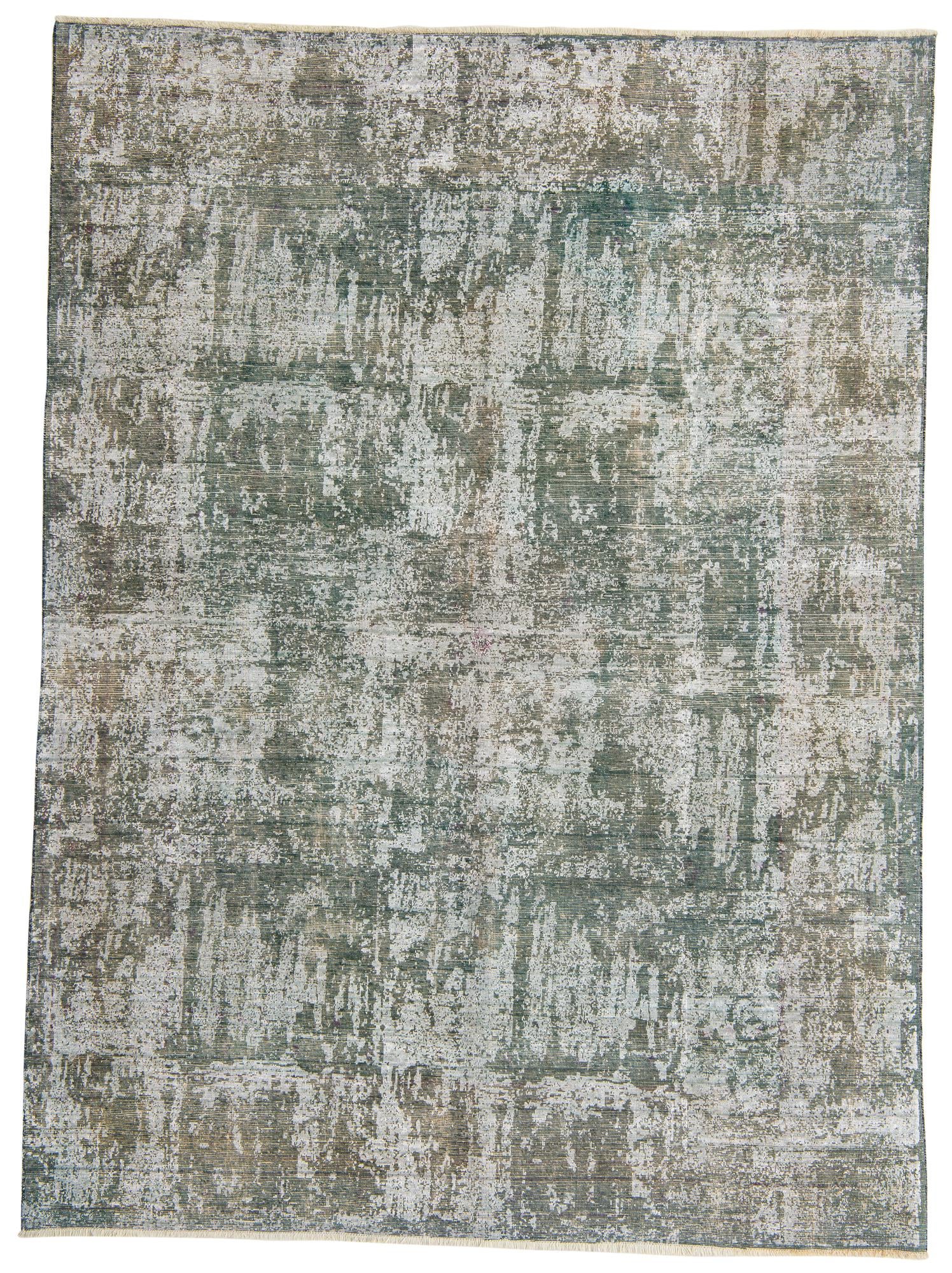 7' 9 x 10' 7 Hand Knotted Ultra Vintage Persian Wool Rug
