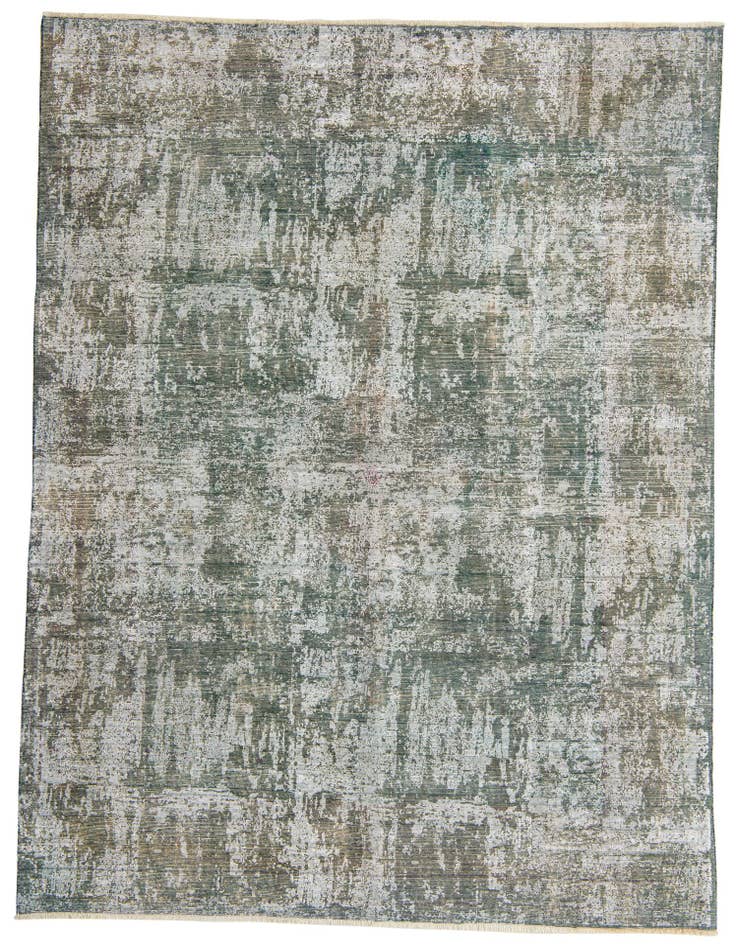 Detail image of 7' 9 x 10' 7 Hand Knotted Ultra Vintage Persian Wool Rug