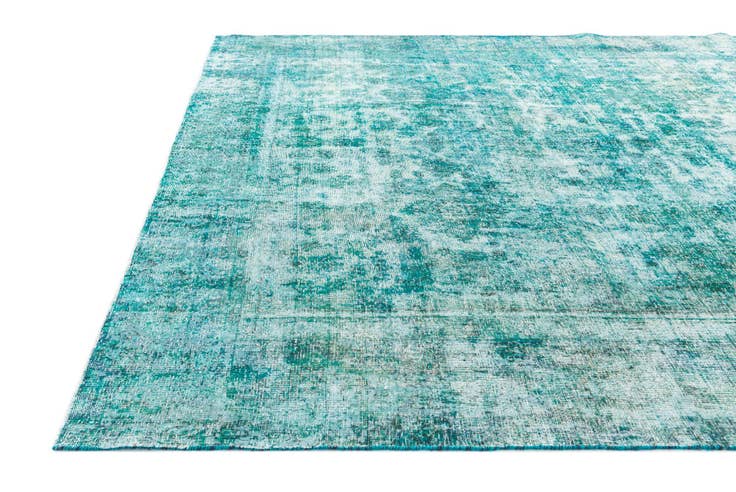 Detail image of 8' 8 x 12' 2 Hand Knotted Ultra Vintage Persian Wool Rug