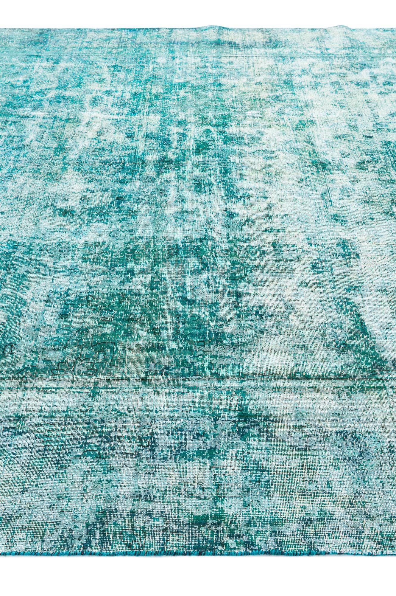8' 8 x 12' 2 Hand Knotted Ultra Vintage Persian Wool Rug