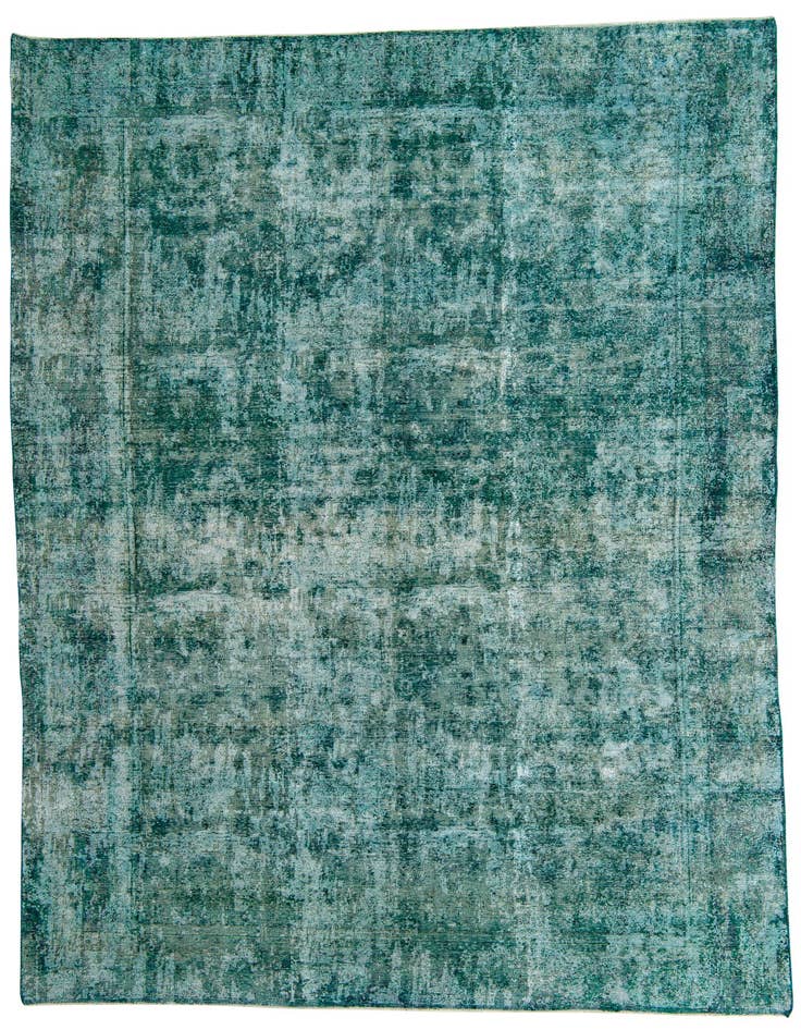 Detail image of 8' 8 x 12' 2 Hand Knotted Ultra Vintage Persian Wool Rug