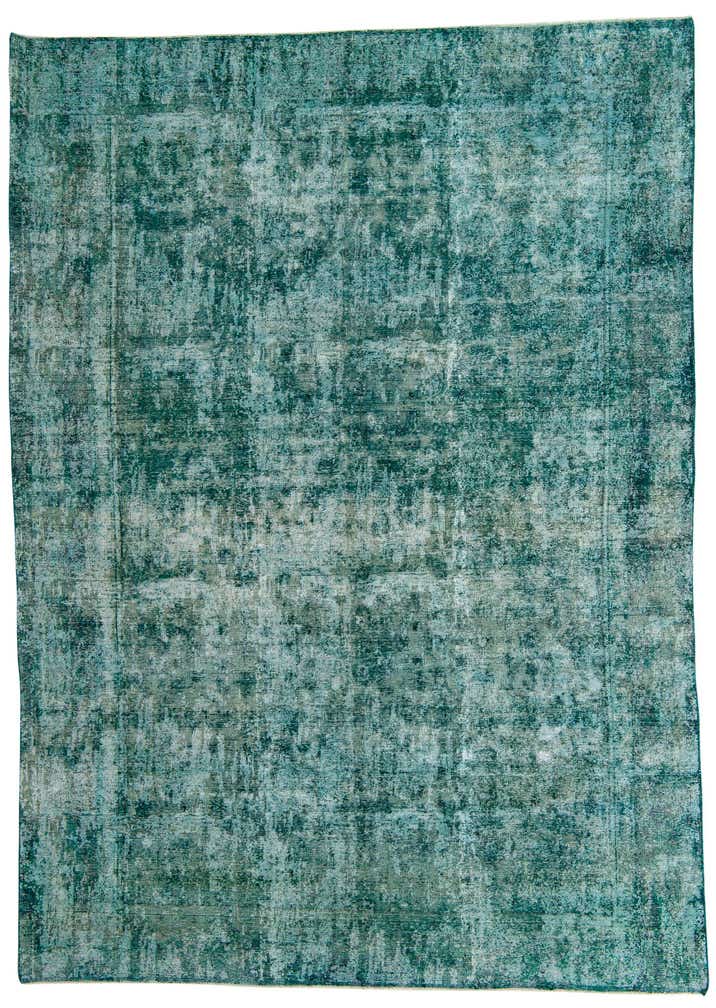 8' 8 x 12' 2 Hand Knotted Ultra Vintage Persian Wool Rug