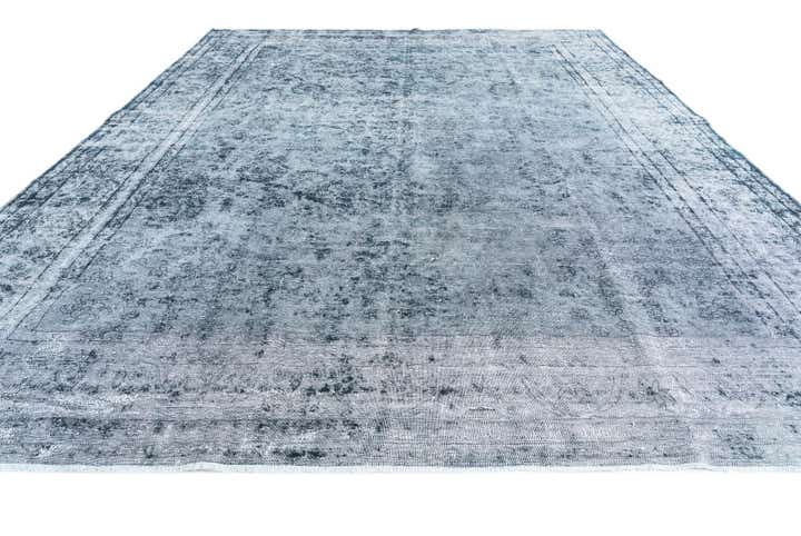 9' 7 x 12' 9 Hand Knotted Ultra Vintage Persian Wool Rug