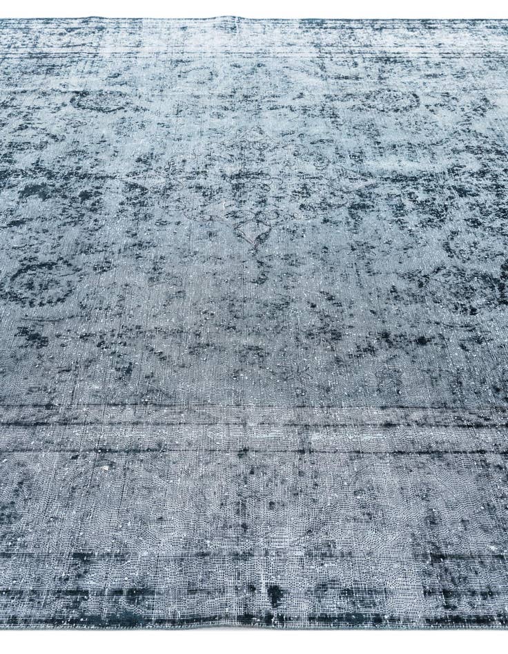 Detail image of 9' 7 x 12' 9  Hand Knotted Ultra Vintage Persian Wool Rug