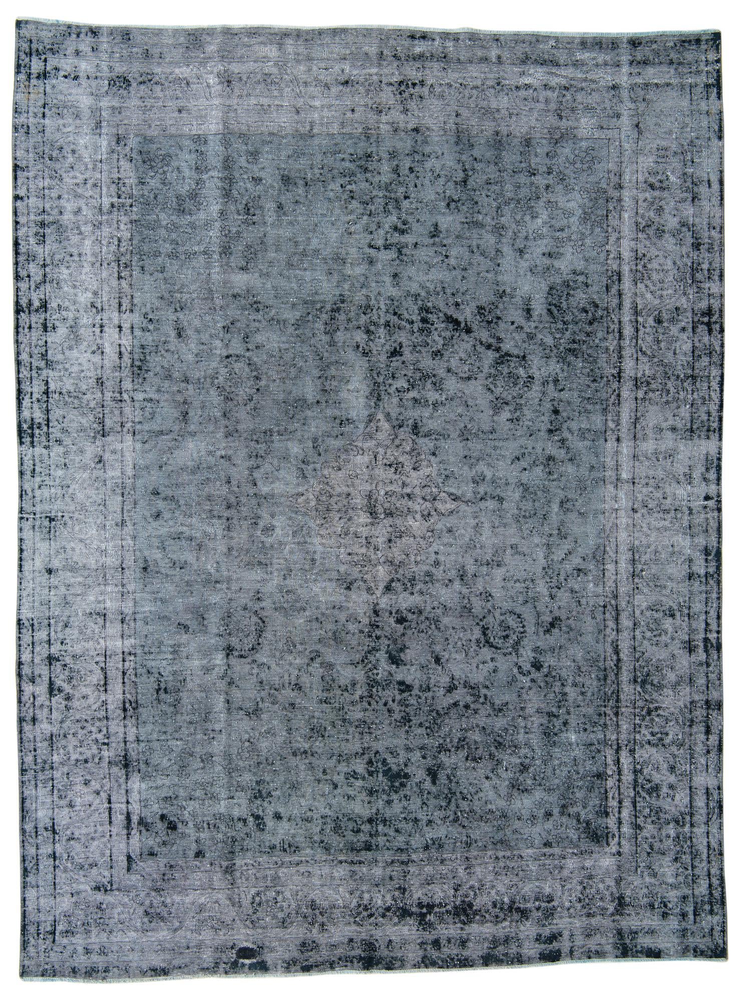 9' 7 x 12' 9 Hand Knotted Ultra Vintage Persian Wool Rug