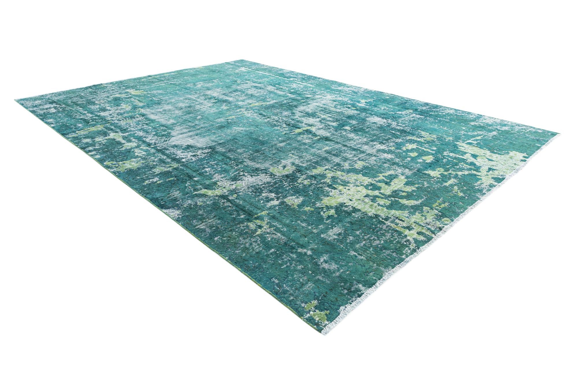 8' 10 x 12' 8 Hand Knotted Ultra Vintage Persian Wool Rug