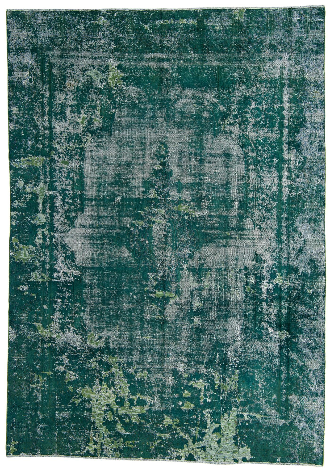8' 10 x 12' 8 Hand Knotted Ultra Vintage Persian Wool Rug