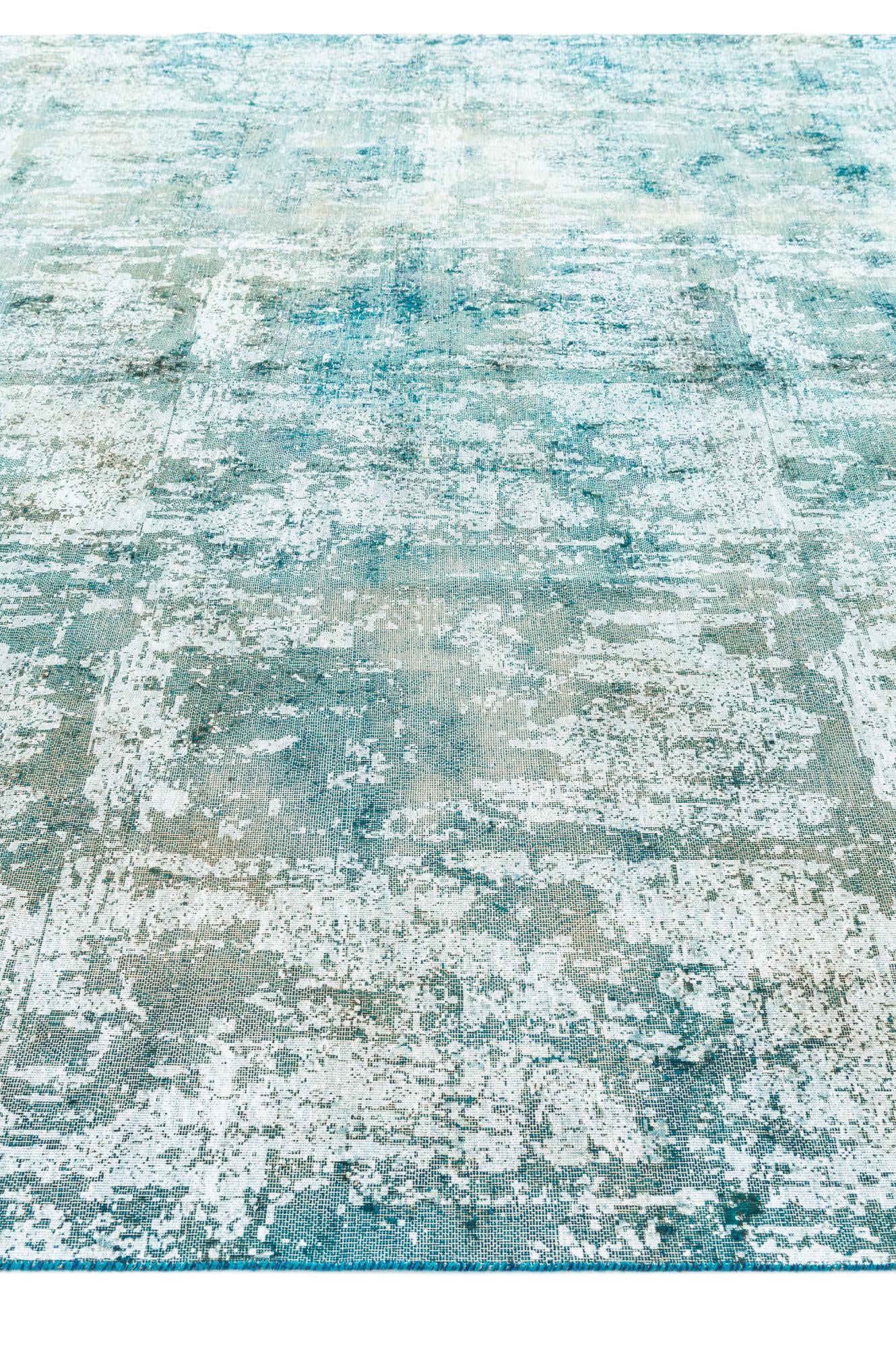 9' x 12' 3 Hand Knotted Ultra Vintage Persian Wool Rug