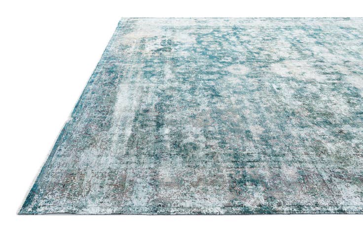 Detail image of 9' 5 x 12' 10 Hand Knotted Ultra Vintage Persian Wool Rug