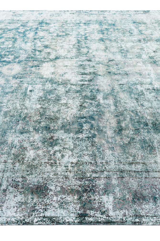 9' 5 x 12' 10 Hand Knotted Ultra Vintage Persian Wool Rug