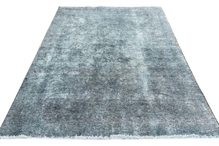 Detail image of 3' 10 x 6' Hand Knotted Ultra Vintage Persian Wool Rug