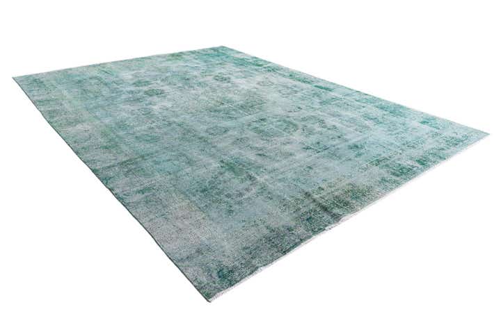 8' 8 x 11' 6 Hand Knotted Ultra Vintage Persian Wool Rug