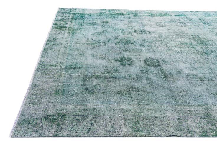 Detail image of 8' 8 x 11' 6 Hand Knotted Ultra Vintage Persian Wool Rug