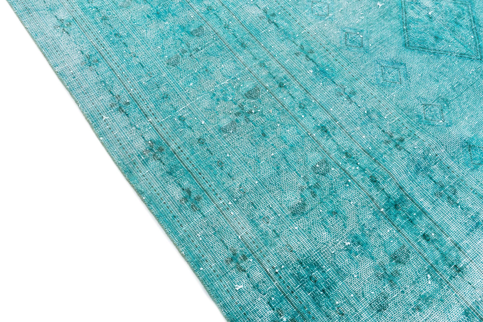 9' 5 x 12' 4 Hand Knotted Ultra Vintage Persian Wool Rug