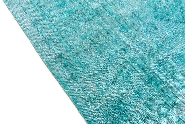 9' 5 x 12' 4 Hand Knotted Ultra Vintage Persian Wool Rug