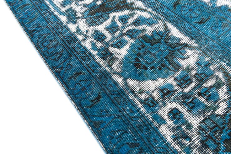 Detail image of 9' 8 x 12' 9 Hand Knotted Ultra Vintage Persian Wool Rug