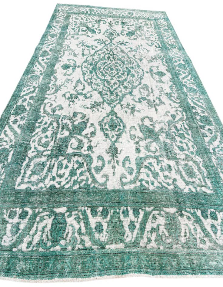 Detail image of 9' 7 x 12' 7  Hand Knotted Ultra Vintage Persian Wool Rug