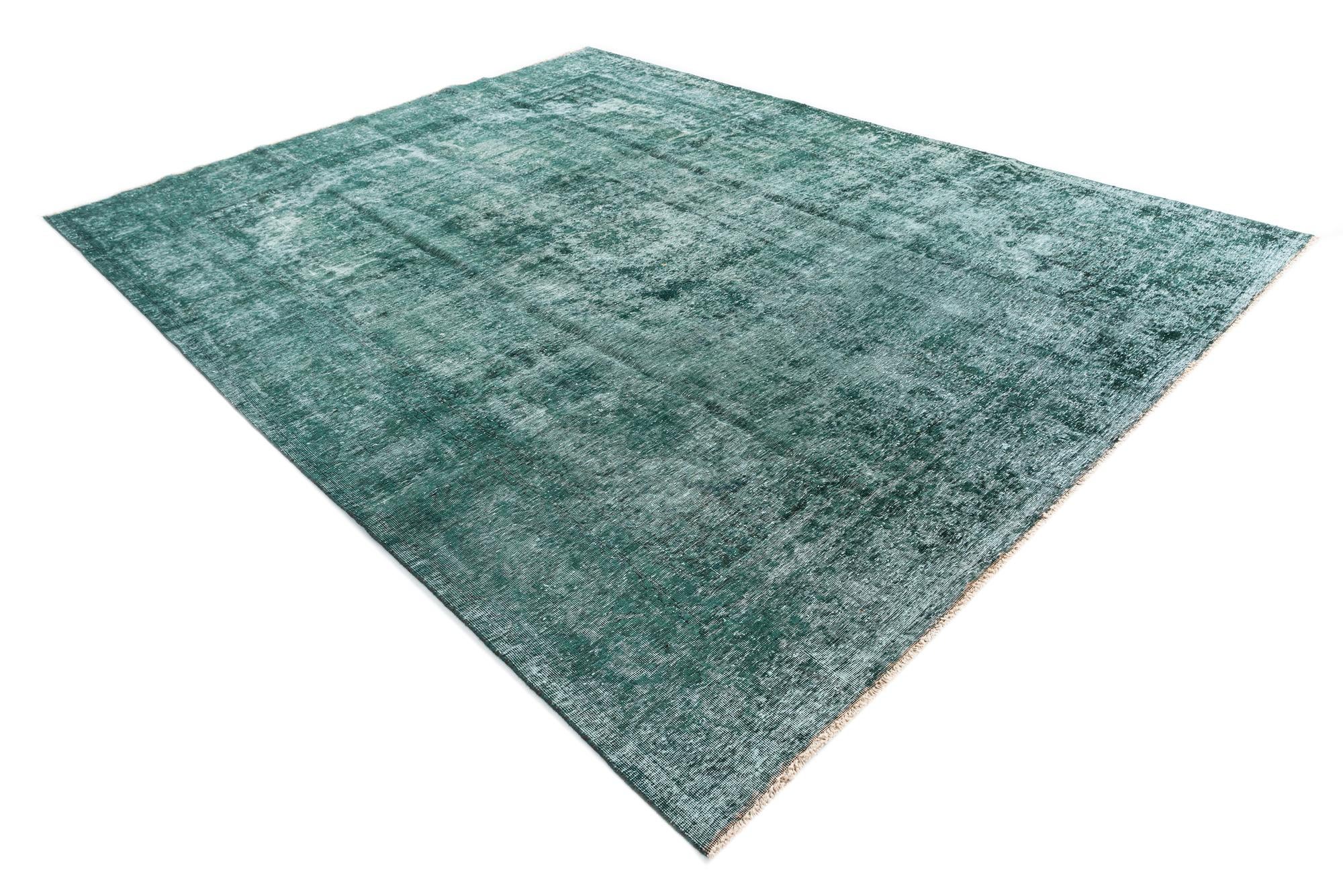9' 6 x 12' 4 Hand Knotted Ultra Vintage Persian Wool Rug