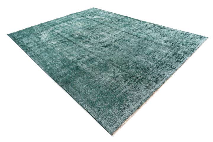 9' 6 x 12' 4 Hand Knotted Ultra Vintage Persian Wool Rug