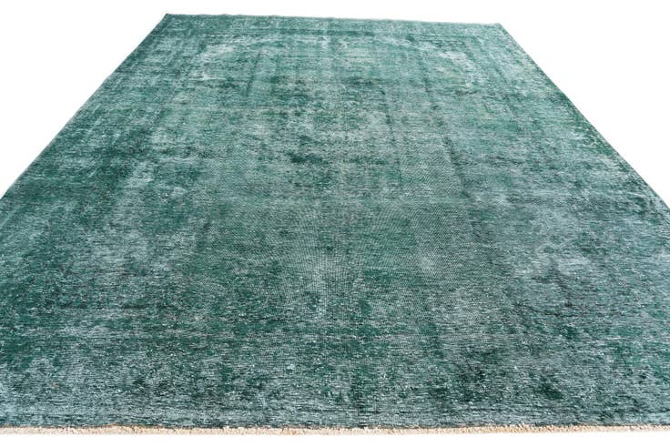 Detail image of 9' 6 x 12' 4 Hand Knotted Ultra Vintage Persian Wool Rug