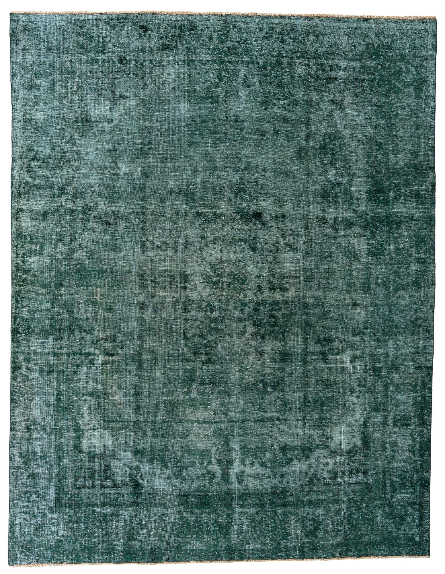 9' 6 x 12' 4 Hand Knotted Ultra Vintage Persian Wool Rug