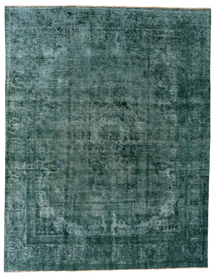 Detail image of 9' 6 x 12' 4 Hand Knotted Ultra Vintage Persian Wool Rug