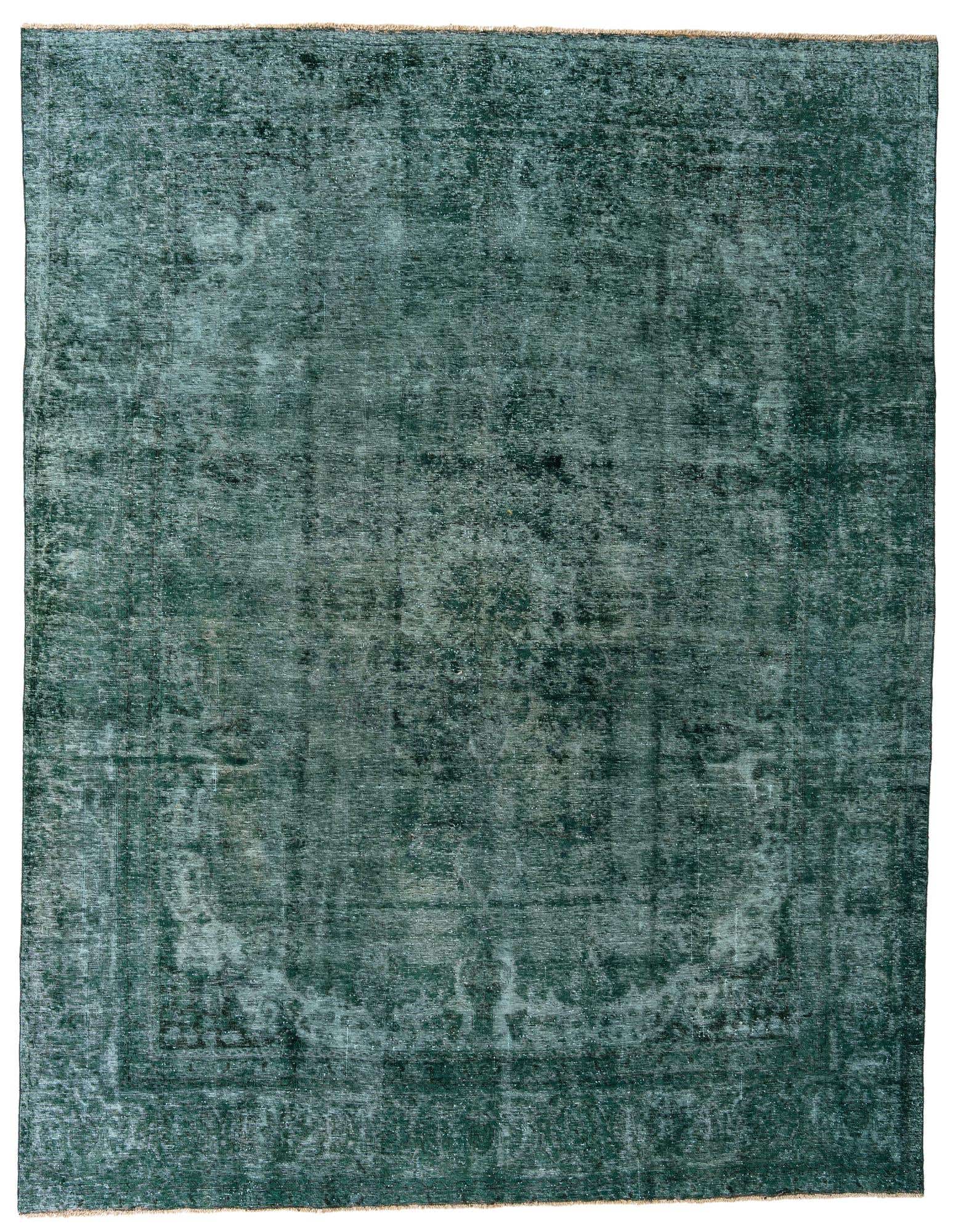 9' 6 x 12' 4 Hand Knotted Ultra Vintage Persian Wool Rug