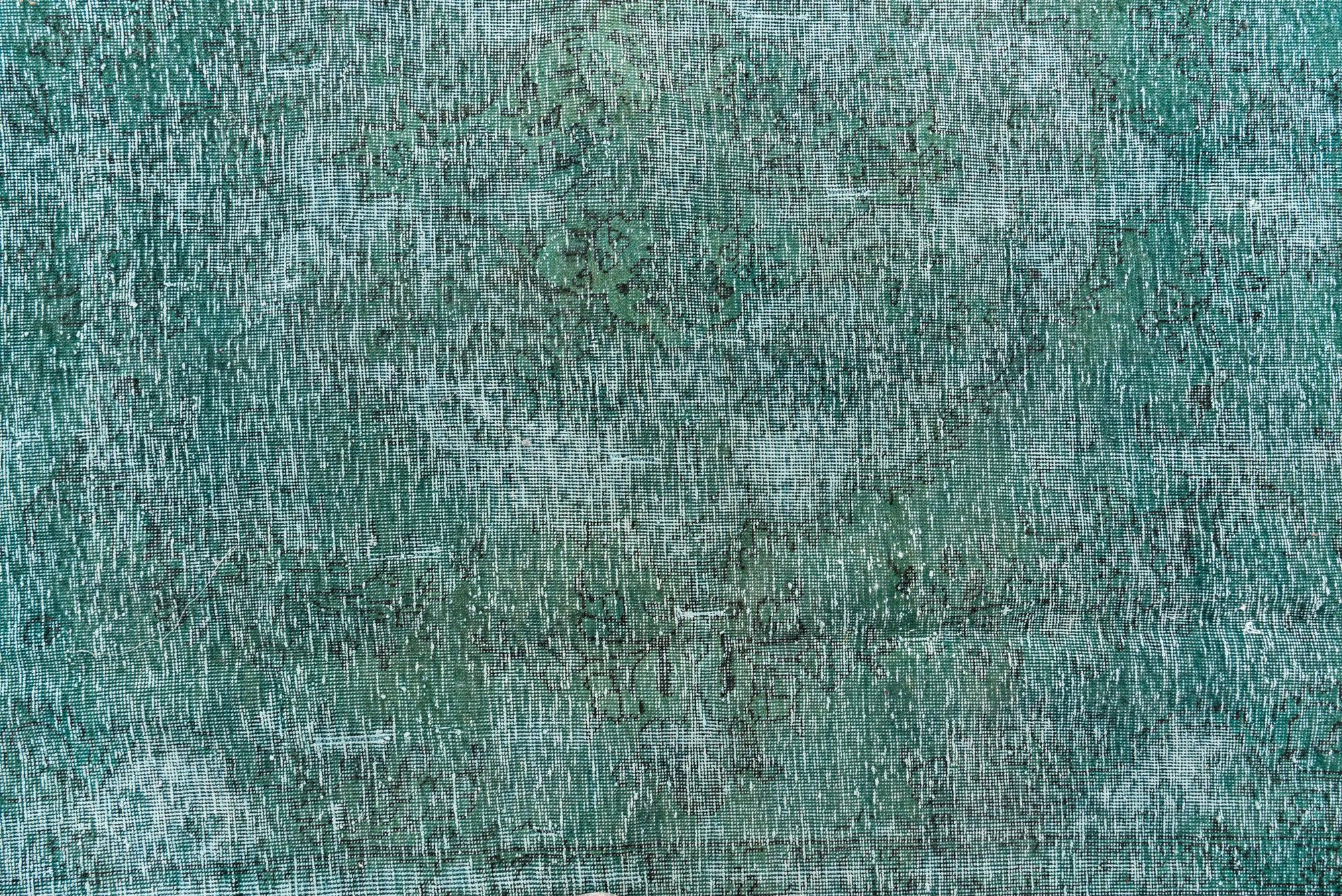 6' 7 x 9' 8 Hand Knotted Ultra Vintage Persian Wool Rug