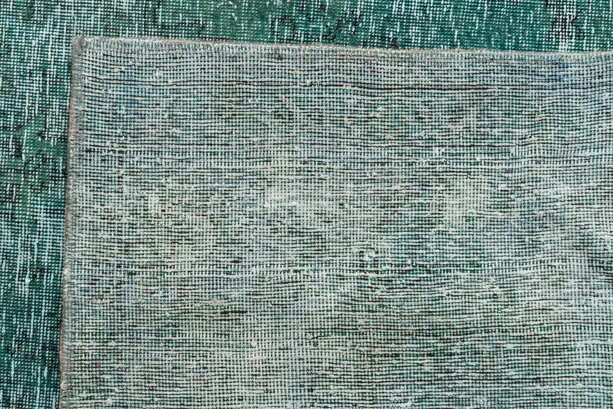 6' 7 x 9' 8 Hand Knotted Ultra Vintage Persian Wool Rug
