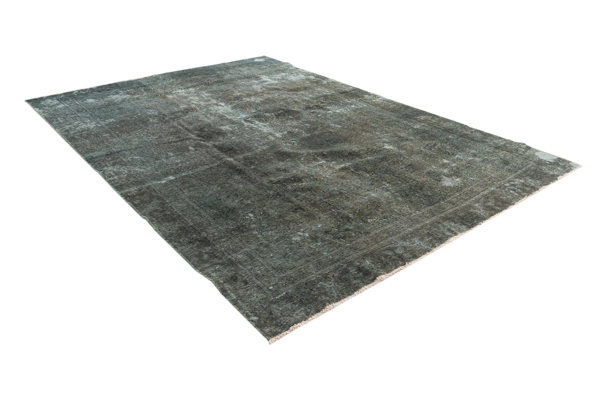 7' 1 x 10' 3 Hand Knotted Ultra Vintage Persian Wool Rug