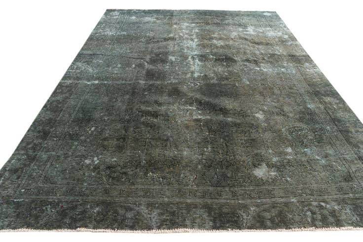 Detail image of 7' 1 x 10' 3 Hand Knotted Ultra Vintage Persian Wool Rug