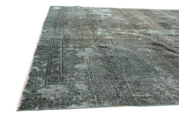 Detail image of 7' 1 x 10' 3 Hand Knotted Ultra Vintage Persian Wool Rug