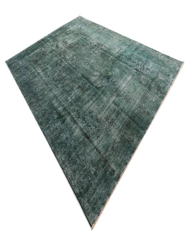 Detail image of 9' 4 x 12' 6  Hand Knotted Ultra Vintage Persian Wool Rug