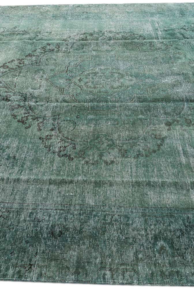 9' 4 x 12' 6 Hand Knotted Ultra Vintage Persian Wool Rug