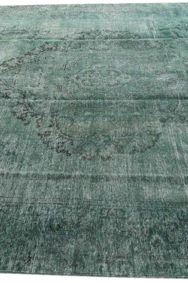 Detail image of 9' 4 x 12' 6 Hand Knotted Ultra Vintage Persian Wool Rug