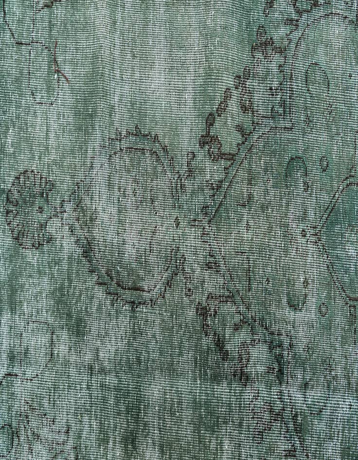 Detail image of 9' 4 x 12' 6  Hand Knotted Ultra Vintage Persian Wool Rug